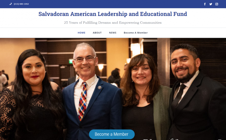 SALEF Web Design Project